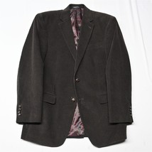 Lauren Ralph Lauren 38R Brown Corduroy Mens Blazer Suit Jacket Sport Coat - £56.48 GBP