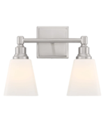 Park Harbor Leadwell PHVL3182BN 2-Light 14&quot; Wide Bathroom Vanity Light - $183.82 CAD