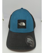 The North Face TNF™ Box Logo Trucker Hat Moroccan Blue Black NWT - $39.34 CAD