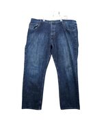 Tommy Hilfiger Freedom Jeans Men&#39;s 42x32 Wide Straight Leg 100% Cotton D... - $26.00