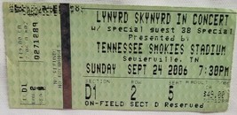 Lynyrd Skynyrd - Original Sept 24, 2006 Concert Ticket Stub - £7.99 GBP