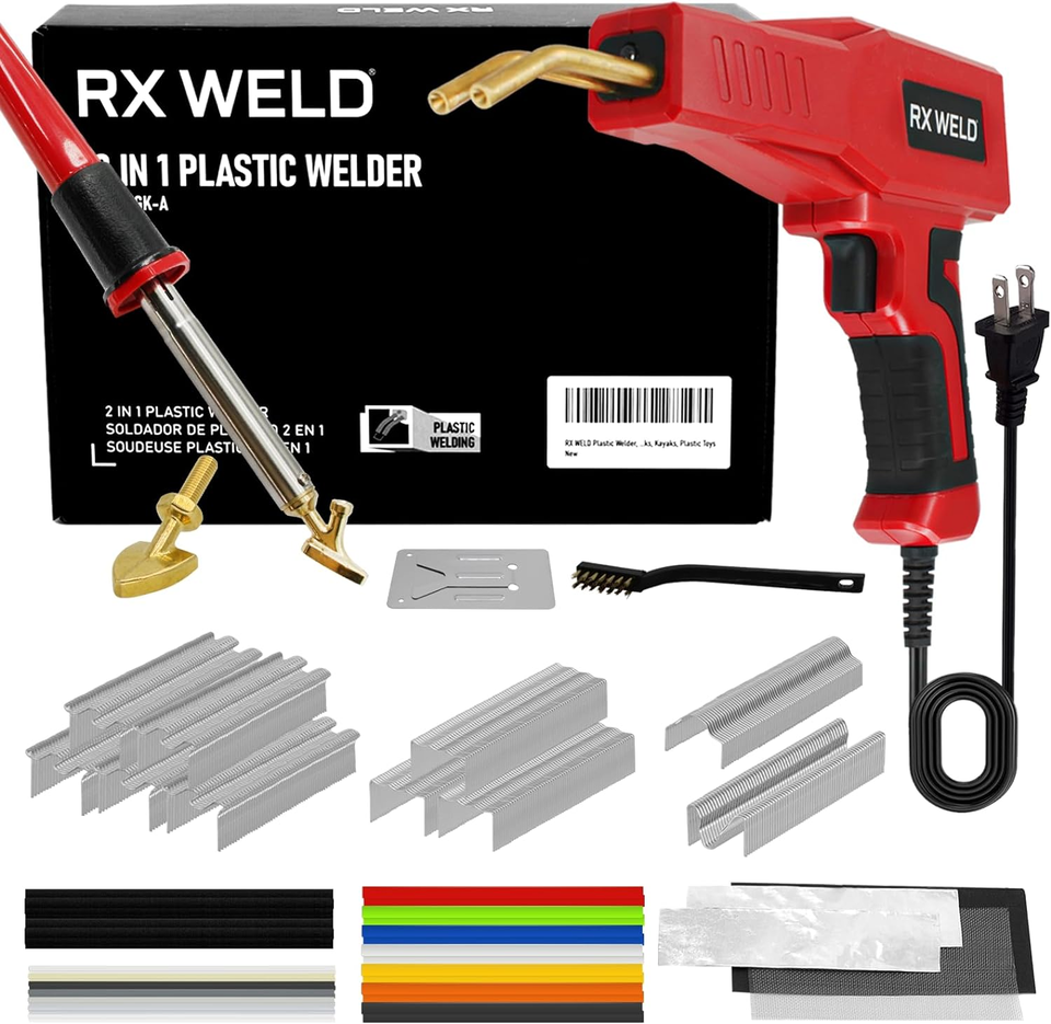 2 in 1 Plastic Welding Kit, Hot Stapler Plastic Repair Kit for Car Bumpe... - $78.21