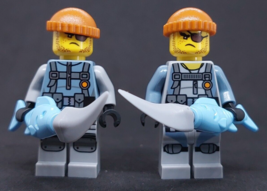 Lego Ninjago Movie Minifigures 70616 Shark Army Thug Lot 2 - £7.63 GBP