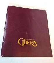 1976 Il Trovatore Opera Program Italy Theatre National De U Opera Ernest... - £8.07 GBP