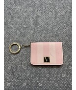 Victoria’s Secret Keychain Card Holder Classic Stripe Rare - $9.89