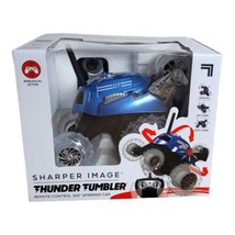 New Sharper Image Thunder Tumbler 27 M Hz Remote Control Nib 360° Spinning Car - £11.81 GBP