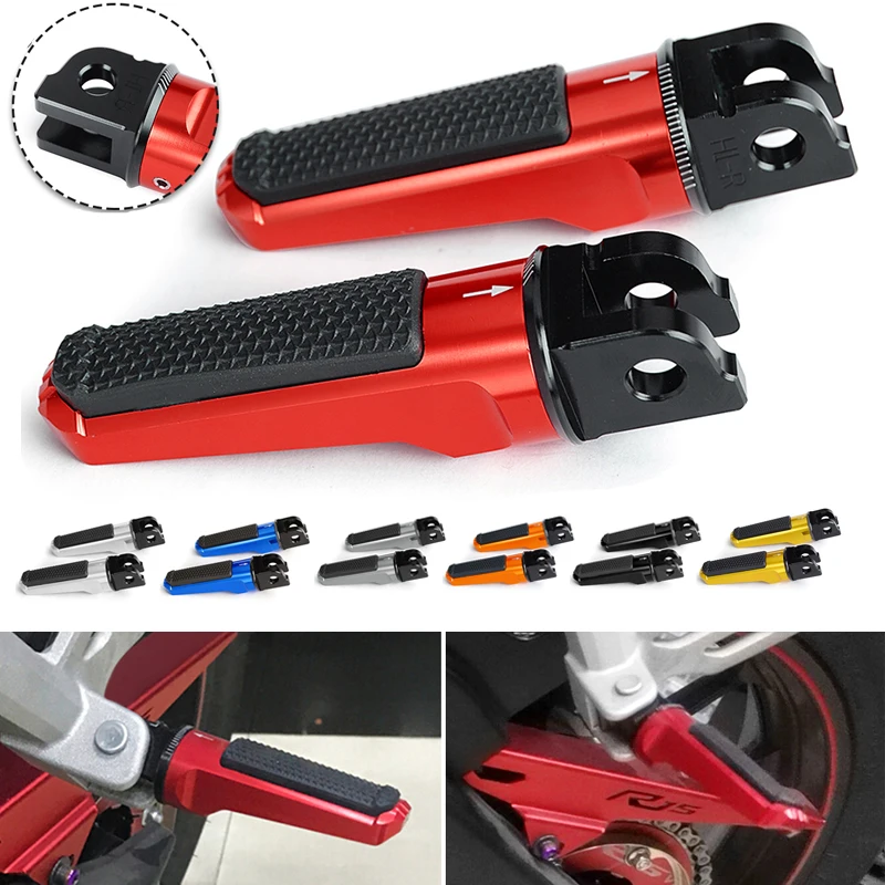 Foot Pegs Front Rider Pedal For HONDA CB600F HORNET NEO SPORTS CAFE CB10... - $37.25