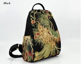 Women Canvas Backpack Cotton Shoulder Bag Mochila Girls Vintage Daypack Ladies E - £39.71 GBP