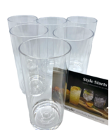 US Acrylic Drinkware Classic 24-Oz Tumbler Set of 6 NEW - $32.53 CAD