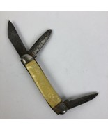 Vintage Hammer Brand 3 Blade Pearl Pen Folding Pocket Knife Made In USA - $380.56 MXN
