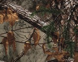 Lightweight Knit Realtree Xtra Camouflage Trees Leaves Fabric by Yard A5... - $10.95