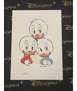 Hand-signed and numbered art print: Huey, Dewey and Louie - $96.86 CAD