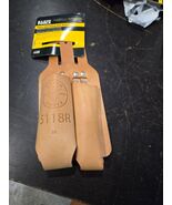 KLEIN TOOLS 5118R Tool Holster Leather PLIERS FOLDING RULE NEW MADE IN U... - $17.82