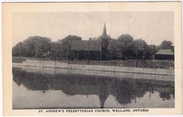 Postcard St Andrews Presbyterian Church Welland Ontario - £3.86 GBP