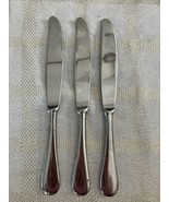 x3 Oneida ISLET All Glossy 18/10 Stainless Korea Flatware 9&quot; DINNER KNIVES - $9.89