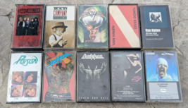 Metal Rock Cassette Tape Van Halen Poison Dokken Scorpions Bad English Lot Of 10 - £39.15 GBP