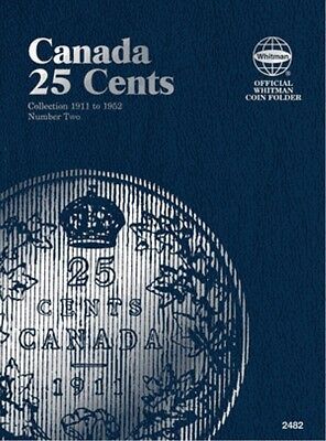 Canada 25 Cents No. 2 1911-1952, Whitman Coin Folder - $8.53