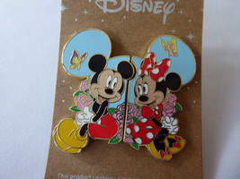Disney Trading Broches Mickey &amp; Minnie Mouse Floral Ensemble - £21.93 GBP