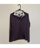 Peter Millar Jacket Women Crown Crafted Stealth Performance Quarter Zip M - $57.97 CAD