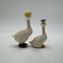 Hagen-Renaker Mom &amp; Dad  Goose Ceramic Retired Figurine Vintage - £36.78 GBP