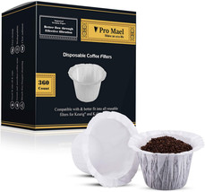 Disposable Coffee Filter Papers For Keurig Brewers Single Serve 360 Coun... - $50.99