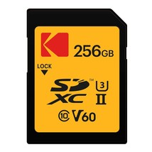 Kodak 256GB UHS-II U3 V60 Ultra Pro Sdxc Memory Card - £89.64 GBP