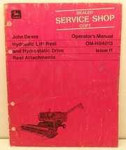 John Deere Hyd Lift Reel Hydro Drive Reel DLR Service Shop Copy Operator Manual - £8.41 GBP
