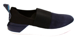 Under Armour Blue &amp; Black Suede Slip On Sneakers Shoes Women&#39;s 8 - $98.99