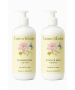 Crabtree &amp; Evelyn Summer Hill Body Lotion Pump Lot 2 x 16.9 oz Ea - €20,38 EUR