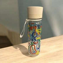 Starbucks Bicycles 18oz Clear Plastic Beverage Travel Water Bottle with ... - $15.18