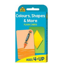 School Zone Flash Cards - Colours Shapes - £24.84 GBP