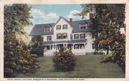 Betsy Moody Cottage East Northfield Massachusetts MA Postcard 1921 Seminary - $2.99