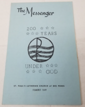 The Messenger July 1976 St. Paul Lutheran Church of Des Peres Missouri - $18.95