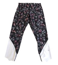 Lululemon Crop Scalloped Luxtreme Floral Leggings Size ? See Photos For ... - £14.56 GBP