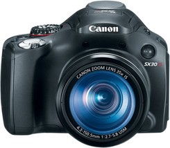 Canon Sx30Is 14.1Mp Digital Camera With 35X Wide Angle Optical Image, Old Model - £410.83 GBP