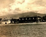 RPPC La Ceiba Honduras From Water UNP 1924-49 AZO Postcard - $8.87