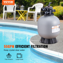 22&quot; Sand Filter System for Pools, 55 GPM, 7-Way Valve, Inground/Above Ground - £377.68 GBP