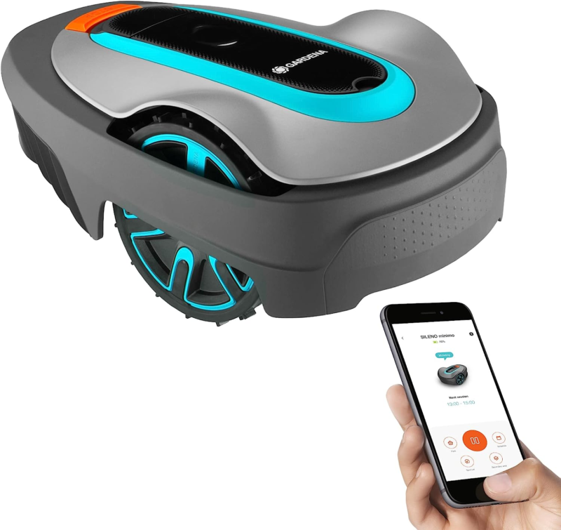 Automatic Robotic Lawn Mower, with Bluetooth App and Boundary Wire, One ... - $802.17