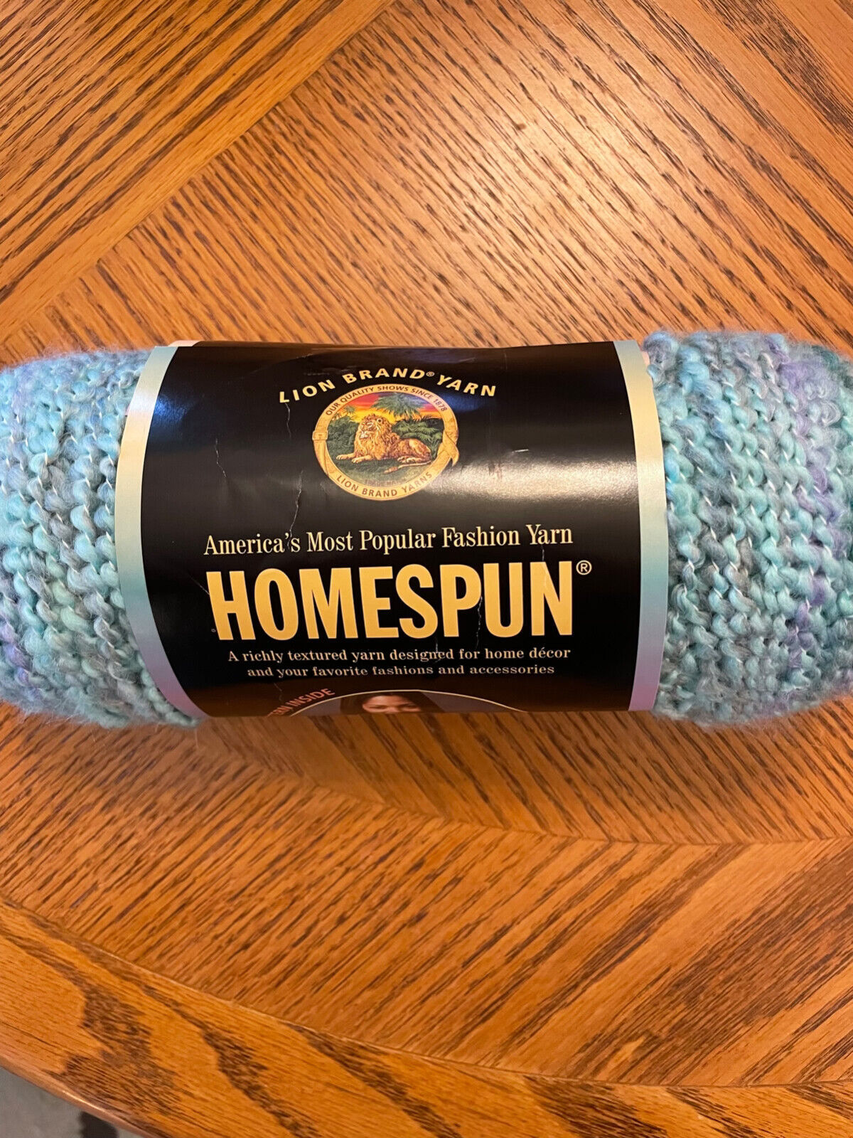 Lion Brand HOMESPUN Bulky Weight Acrylic Yarn clr 329 Waterfall