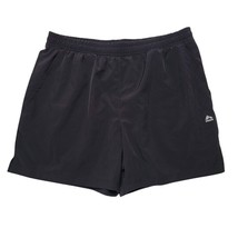 RBX Mens Size L X-Dri Black Athletic Shorts With Elastic Waistband and Pockets - $9.95