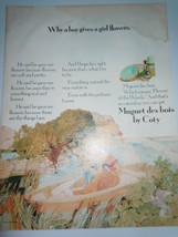 Vintage Muguet des bois by Coty Print Magazine Advertisement 1971 - £3.13 GBP