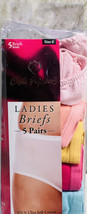 Chili Peppers Ladies 5 Briefs  Size 6 100% Ultra Soft Cotton. - $24.63