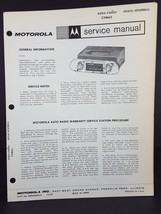 Motorola 1962-63 Chevy II Auto Radio Service Manual Model CYM63 - $6.93