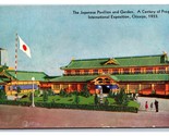 Japanese Pavilion and Garden Century of Progress Chicago IL UNP DB Postc... - $4.42