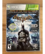 Batman: Arkham Asylum -- Game of the Year Edition (Microsoft Xbox 360, 2... - £3.08 GBP