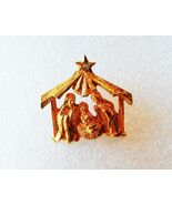 Nativity Manger Mary Baby Jesus Joseph Christmas Christian Religious Lap... - $14.99