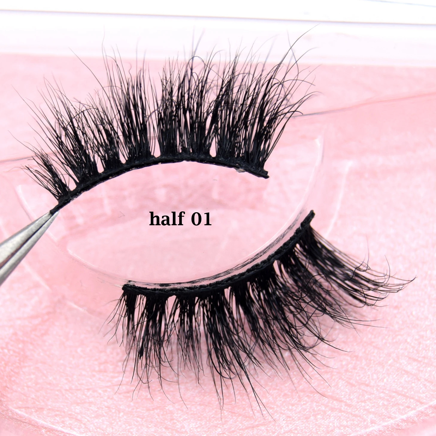 Es mink eyelashes natural soft false eyelashes long wispy 3d mink lashes makeup eyelash thumb200