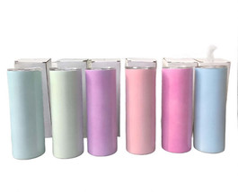 UV Color Changing sublimation Blank Stainless 20oz Straight Skinny Tumblers - £5.40 GBP+