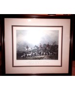 THE OLD BERKSHIRE HUNT Print by Philip Thomas of painting by John Goode ... - £296.07 GBP