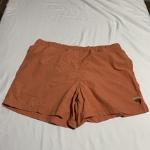 Caribbean Swimwear Size Medium Coral Men&#39;s Swim Trunks Shorts - $14.45